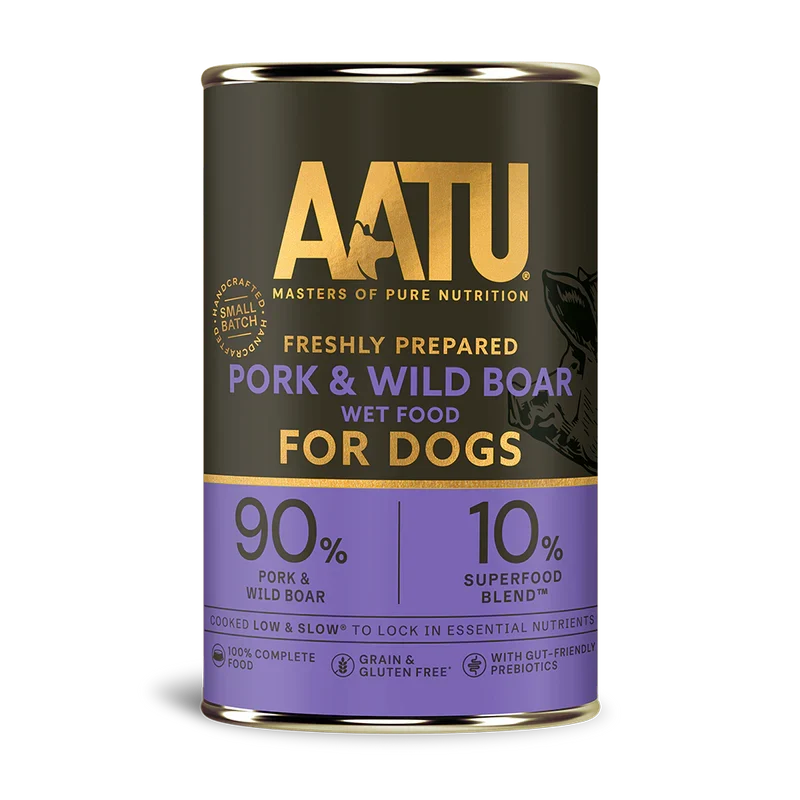 AATU - Pork & Wild Boar Wet Dog Food