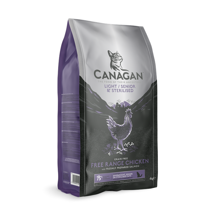 Canagan - Free - Range Chicken Light / Senior Dry Cat Food
