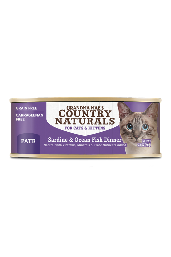 Country Natural's - Sardine & Ocean Fish Dinner: 2.8oz