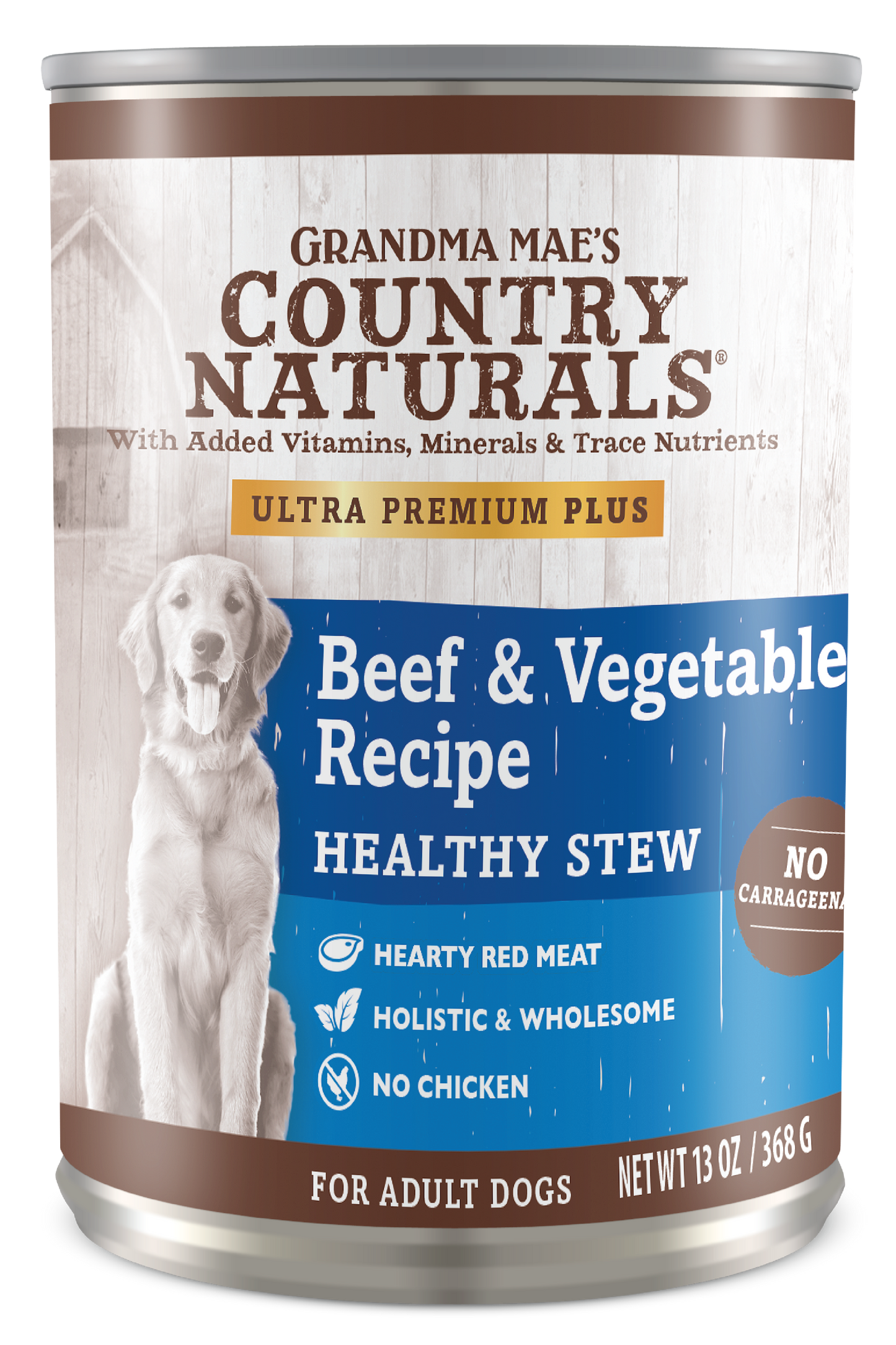 Country Natural's - Beef & Vegetable Recipe
