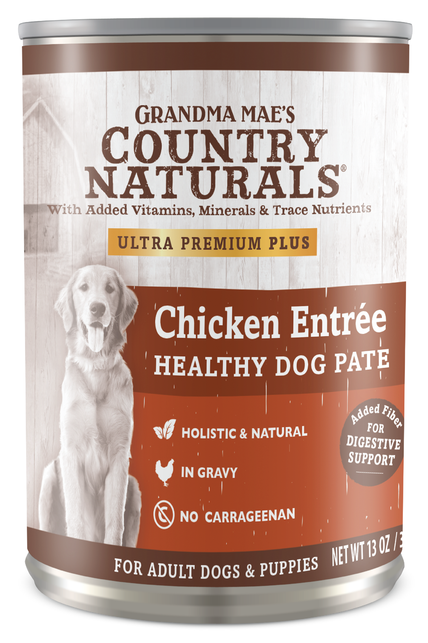 Country Natural's - Chicken Entrée (Ultra Premium Plus: Healthy Dog Paté)