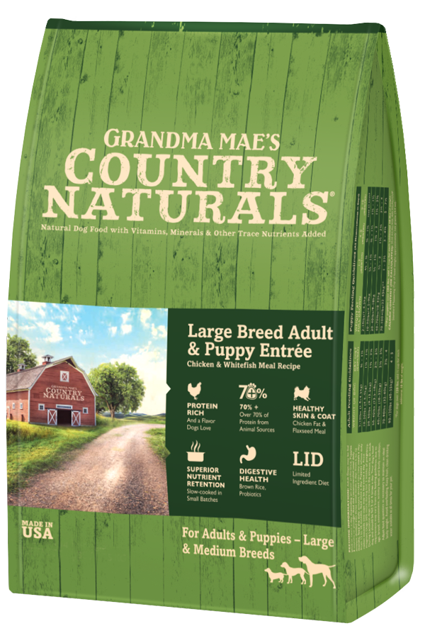 Country Natural's - Large Breed Adult & Puppy Entrée