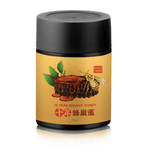 十年蜂巢蜜 500克