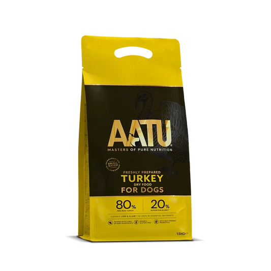 AATU 無穀物狗乾糧單一蛋白系列放養火雞配方 1.5kg