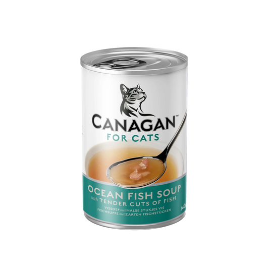 Canagan 原之選 營養補水鯖魚+沙丁魚湯 140g