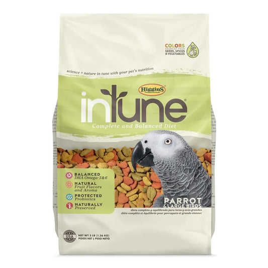 Higgins Intune Natural Parrot 3lbs