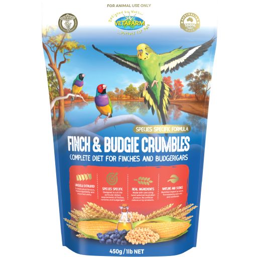 Vetafarm Finch Crumble 450g
