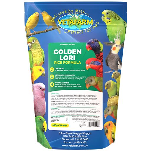 Vetafarm golden Lori 450g