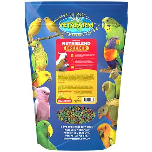 Vetafarm Nutriblend Breeder Small 2kg