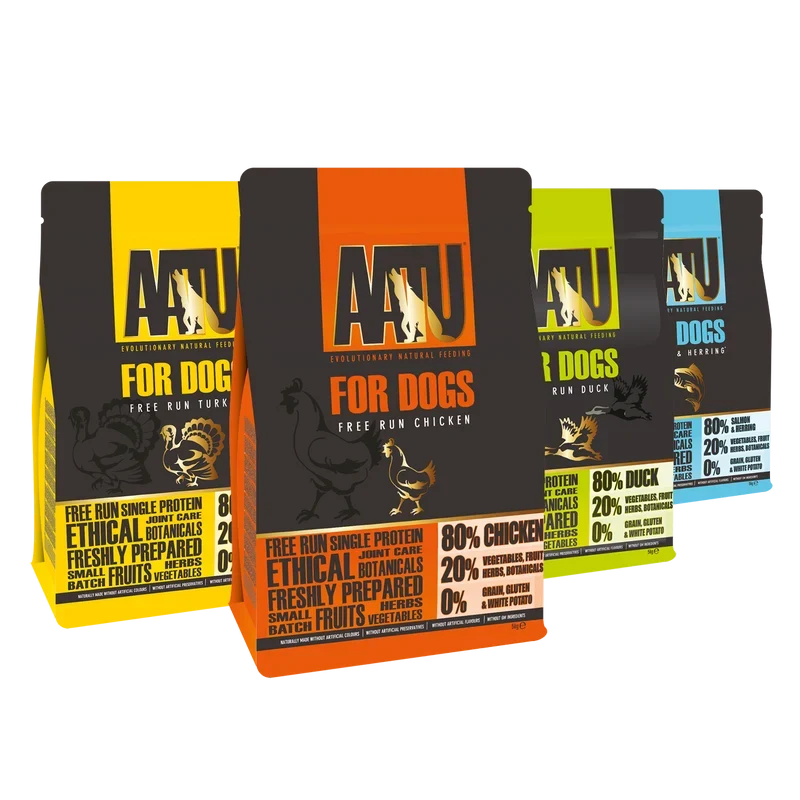 AATU - AATU Dry Dog Food Tasting Menu