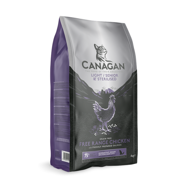 Canagan - Free - Range Chicken Light / Senior Dry Cat Food