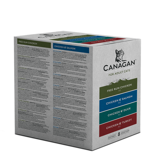 Canagan - Adult Multipack Wet Cat Food Pouch (For Adult Cats)