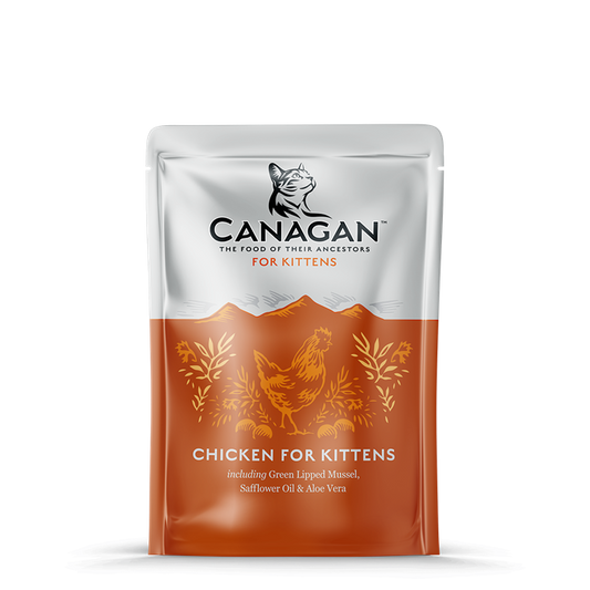 Canagan - Free Run Chicken Wet Cat Food Pouch (For Kittens)