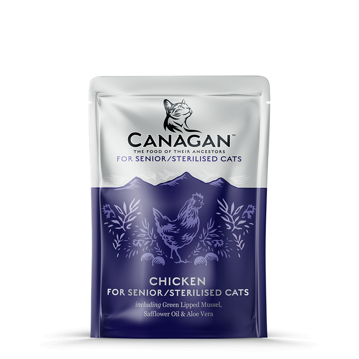 Canagan - Free Run Chicken Wet Cat Food Pouch (For Sterilised & Senior Cats)