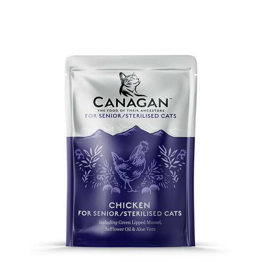 Canagan - Free Run Chicken Wet Cat Food Pouch (For Sterilised & Senior Cats)