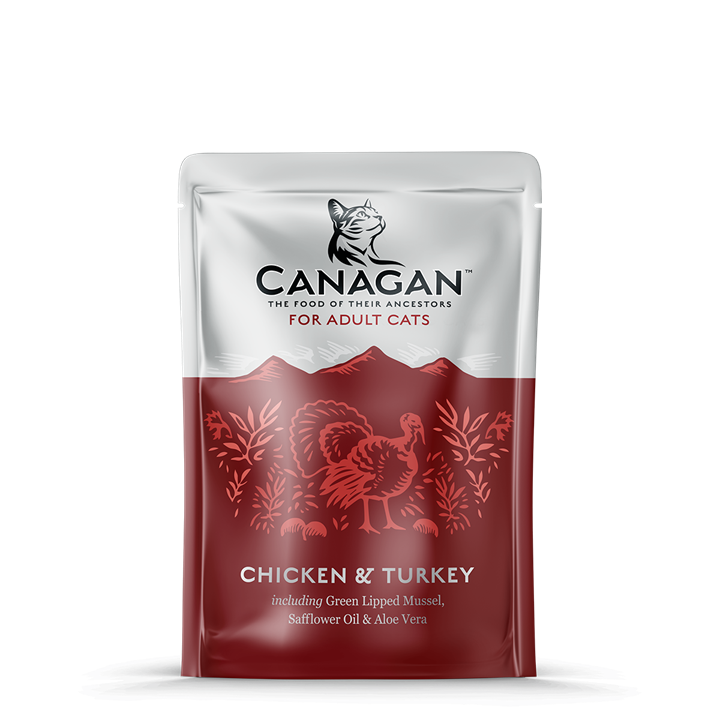 Canagan - Chicken & Turkey Wet Cat Food Pouch (For Adults)