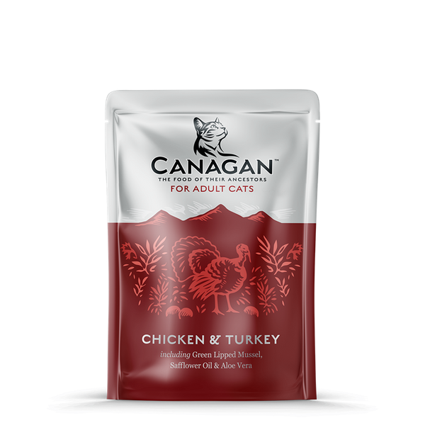Canagan - Chicken & Turkey Wet Cat Food Pouch (For Adults)