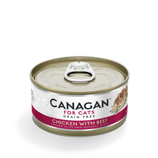 Canagan - Chicken With Beef Wet Cat Food (For Kittens & Adults)