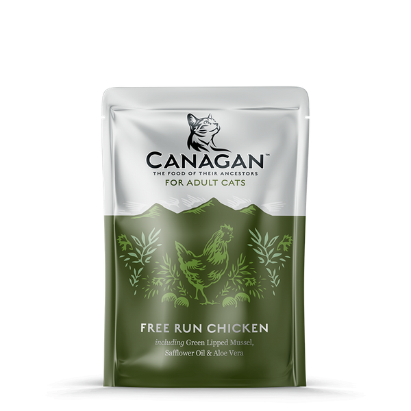 Canagan - Free Run Chicken Wet Cat Food Pouch (For Adults)