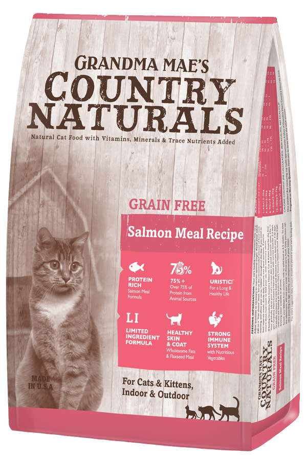 Country Natural's - Grain Free Salmon Meal Recipe for Cats & Kittens