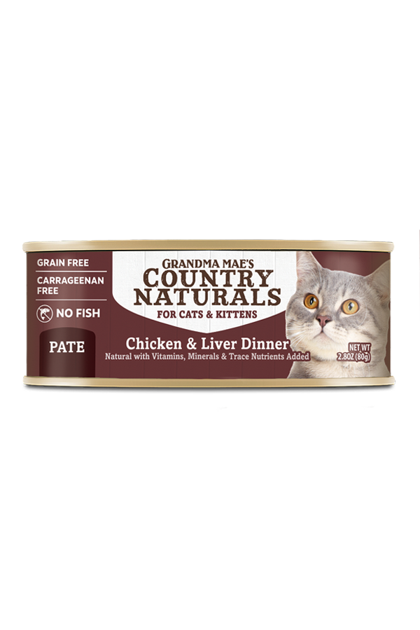 Country Natural's - Chicken & Liver Dinner: 2.8oz