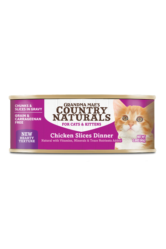 Country Natural's - Chicken Slices in Gravy: 2.8oz
