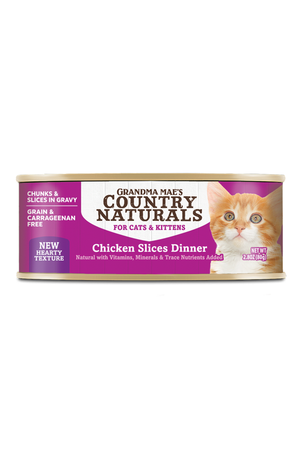 Country Natural's - Chicken Slices in Gravy: 2.8oz
