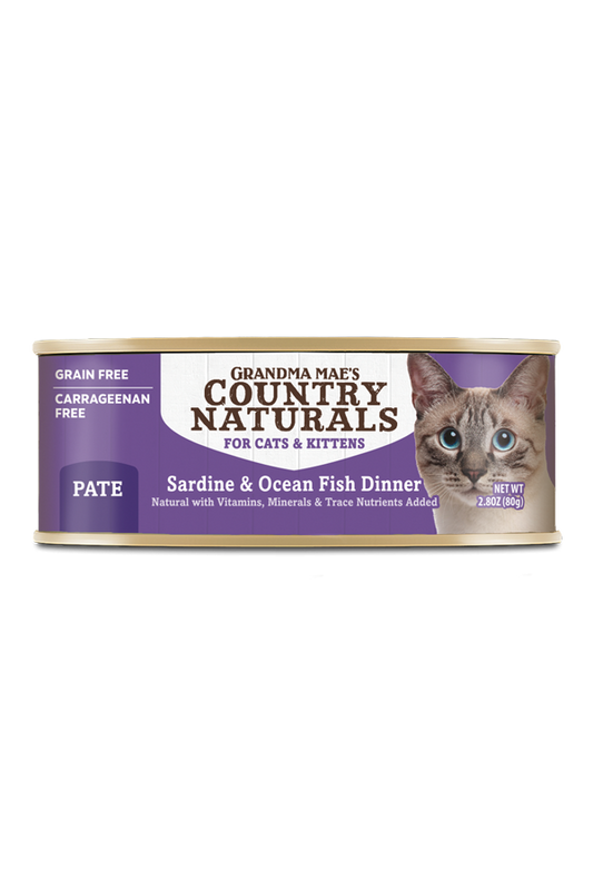 Country Natural's - Sardine & Ocean Fish Dinner: 2.8oz