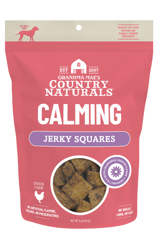 Country Natural's - Calming Support Jerky Squares, Chicken