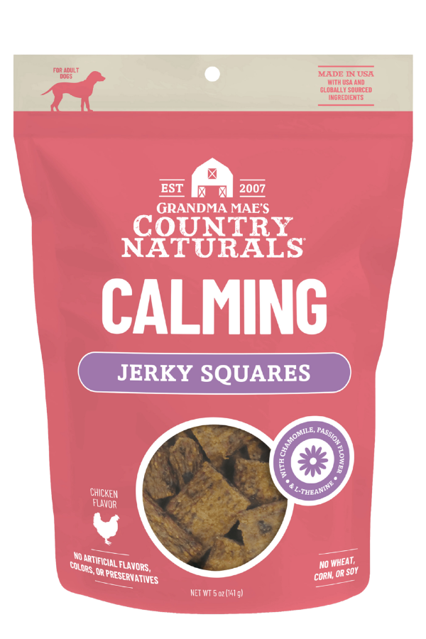 Country Natural's - Calming Support Jerky Squares, Chicken