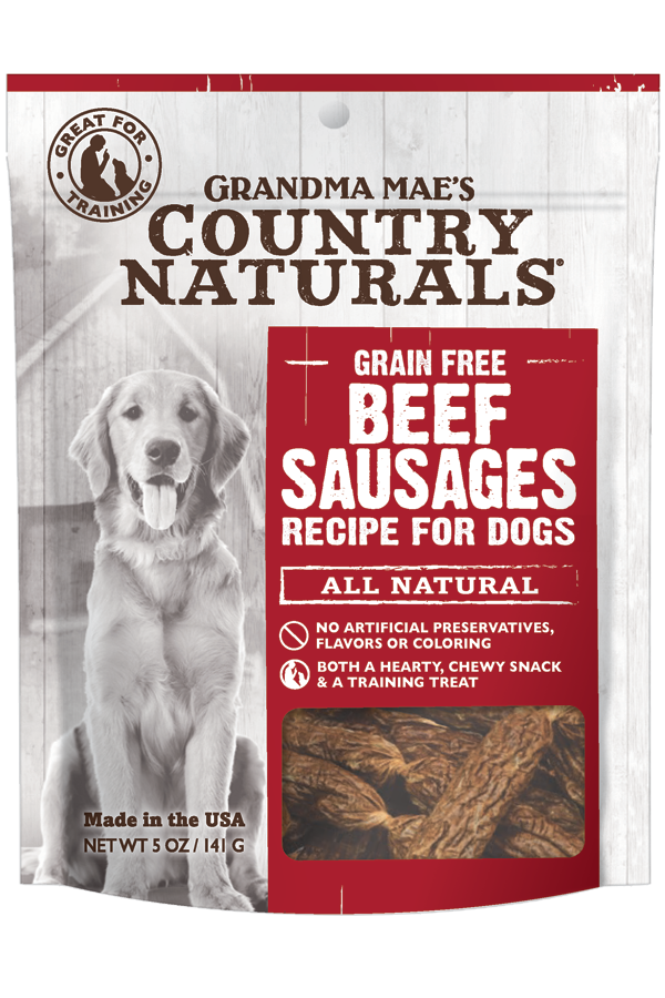 Country Natural's - Grain Free Beef Sausages