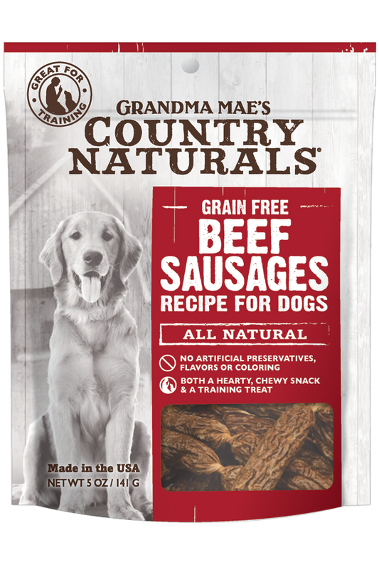Country Natural's - Grain Free Beef Sausages