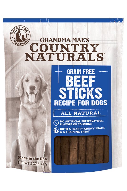 Country Natural's - Grain Free Beef Sticks