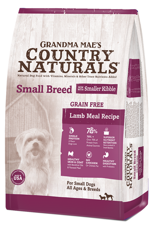Country Natural's - Grain Free Small Breed Lamb Meal