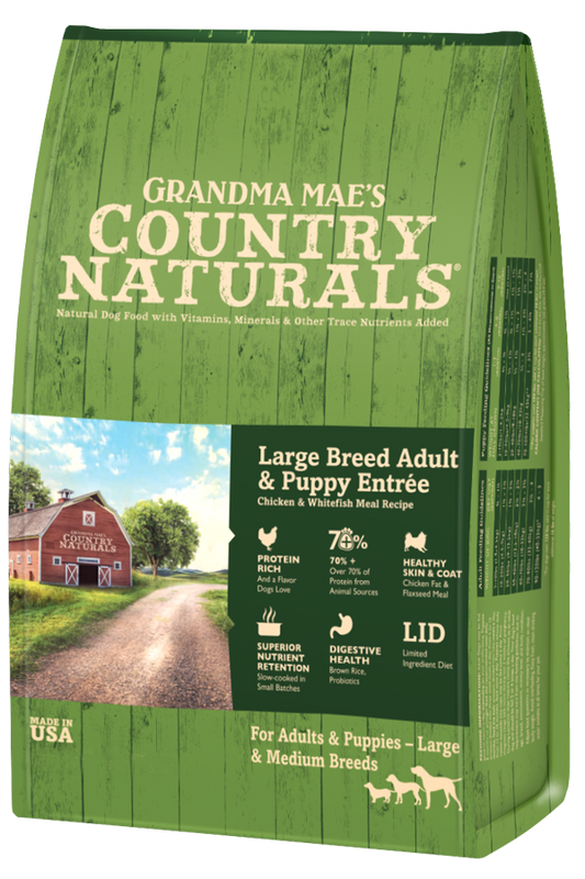 Country Natural's - Large Breed Adult & Puppy Entrée