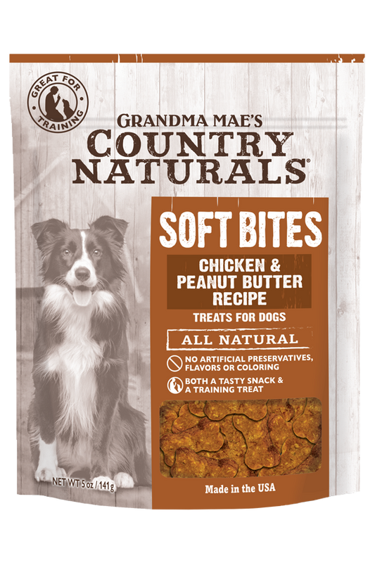 Country Natural's - Soft Bites: Chicken & Peanut Butter