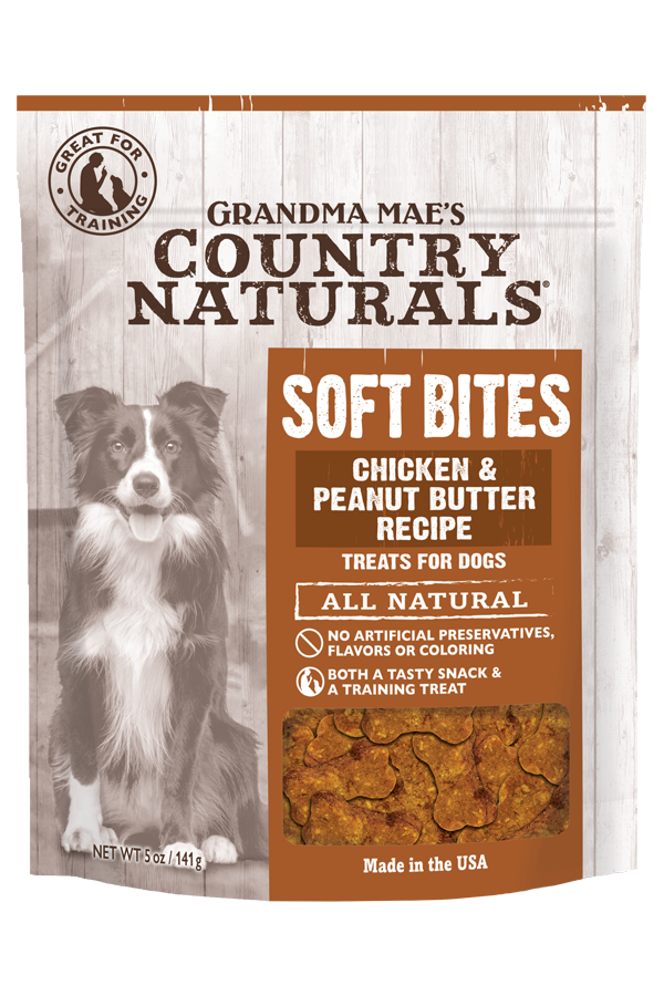 Country Natural's - Soft Bites: Chicken & Peanut Butter