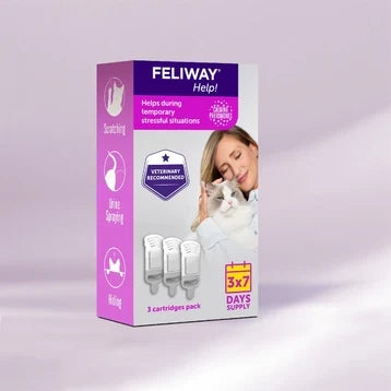 Feliway - FELIWAY Help! Pack of 3 Cartridges
