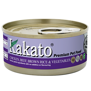 Kakato - Chicken, Beef, Brown rice & Vegetables