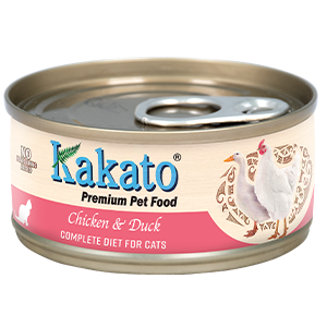 Kakato - Chicken & Duck (for cats  -  all life stages)