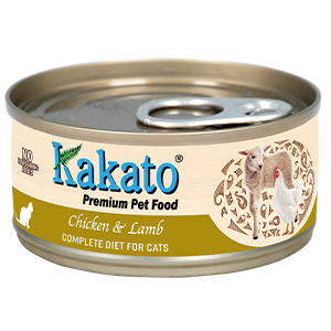 Kakato - Chicken & Lamb (for cats  -  all life stages)