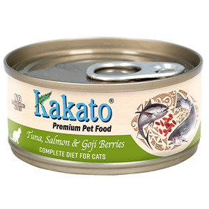 Kakato - Tuna, Salmon & Goji Berries (for cats  -  all life stages)