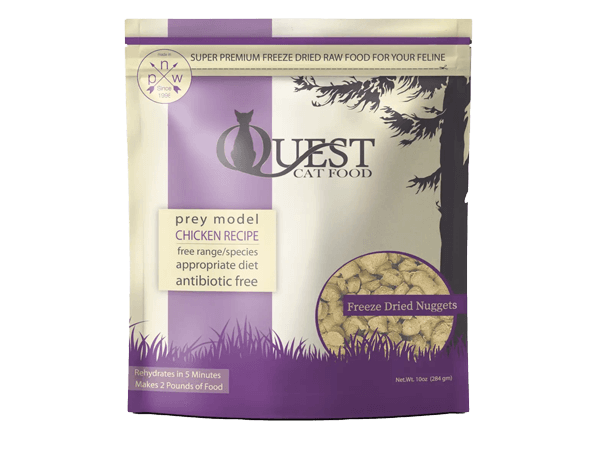 Steve's Real Food - Quest Freeze - Dried Raw Cat Food Chicken Recipe